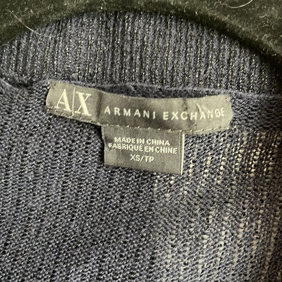 Armani exchange sheer top - Picture 4 of 8